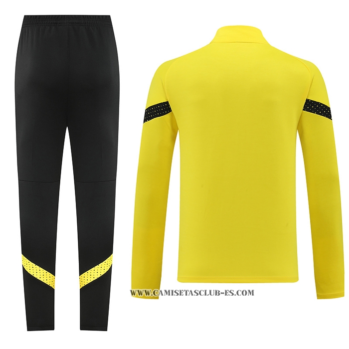 Chandal de Chaqueta del Borussia Dortmund 22-23 Amarillo